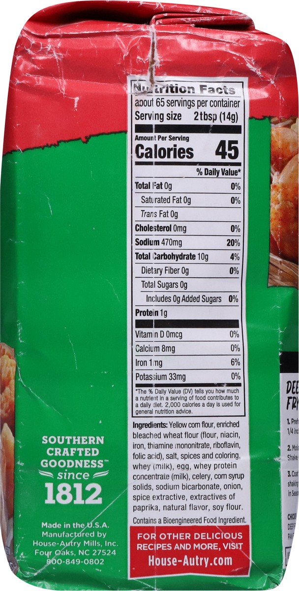 slide 6 of 14, House-Autry Seasoned Medium Hot Frying Mix 2 lb, 2 lb