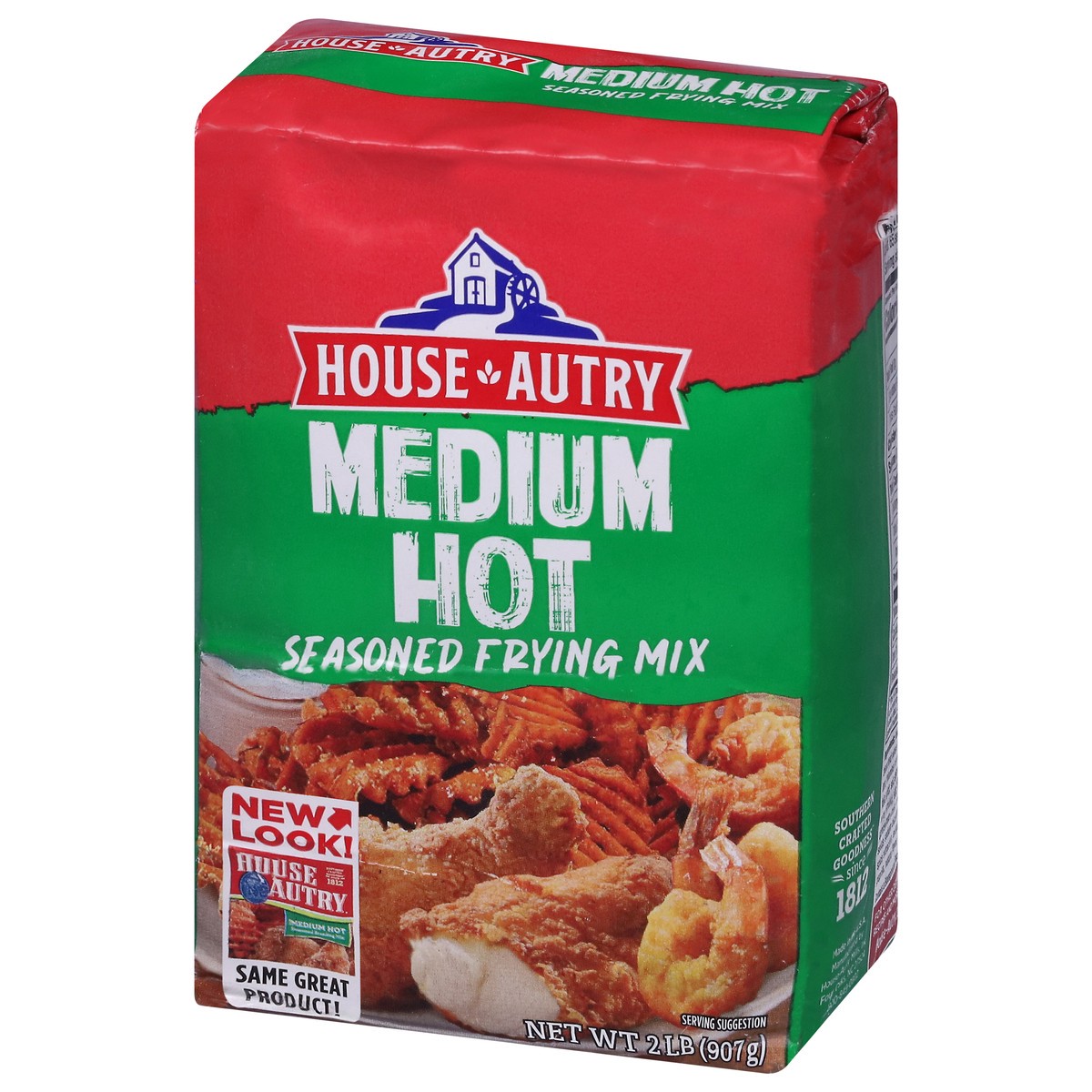slide 8 of 14, House-Autry Seasoned Medium Hot Frying Mix 2 lb, 2 lb