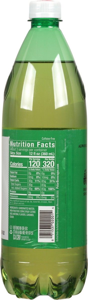 slide 4 of 12, Polar Premium Ginger Ale Soda 33.8 fl oz, 33.8 fl oz