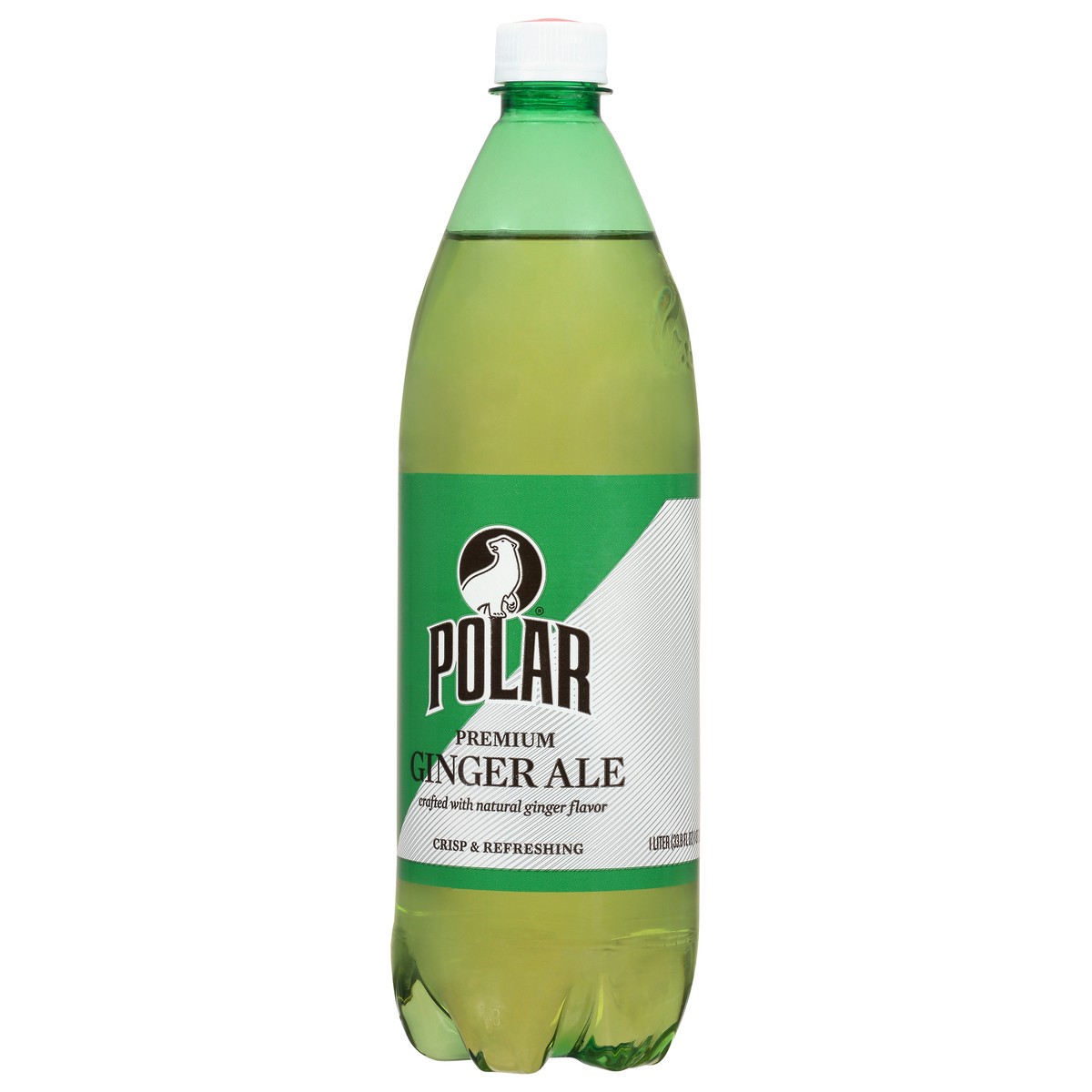 slide 6 of 12, Polar Premium Ginger Ale Soda 33.8 fl oz, 33.8 fl oz