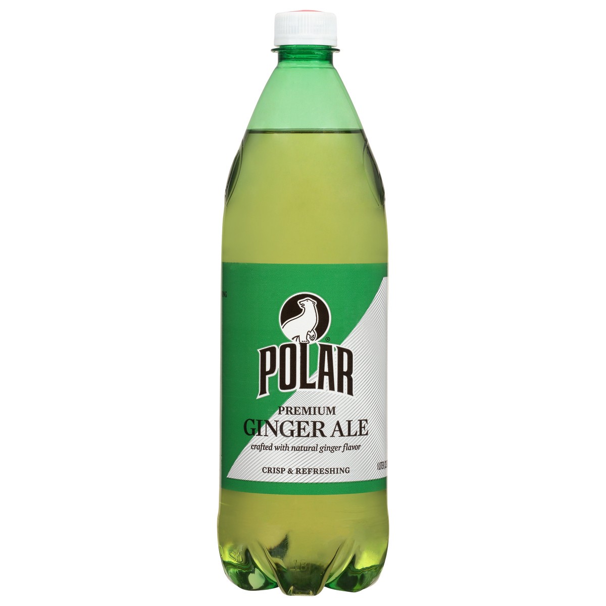 slide 1 of 12, Polar Premium Ginger Ale Soda 33.8 fl oz, 33.8 fl oz