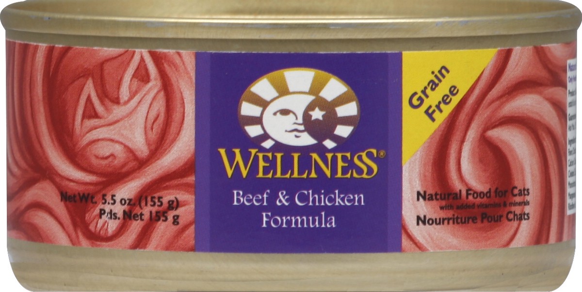 slide 3 of 3, Wellness Food for Cats 5.5 oz, 5.5 oz