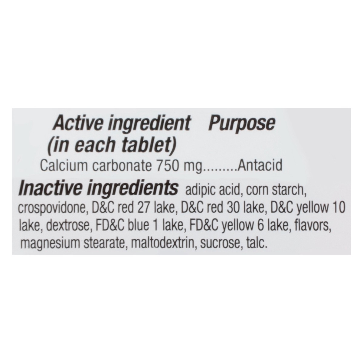 slide 11 of 14, TopCare Health 750 mg Extra Strength Assorted Fruit Flavors Antacid 96 Tablets, 96 ct