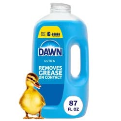 Dawn Ultra Refill Jug Dish Soap, Dishwashing Liquid, Original, 87oz