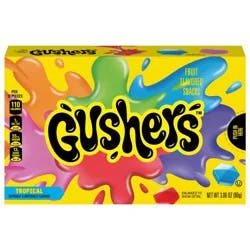 Fruit Gushers Tropical Fruit Flavored Snacks