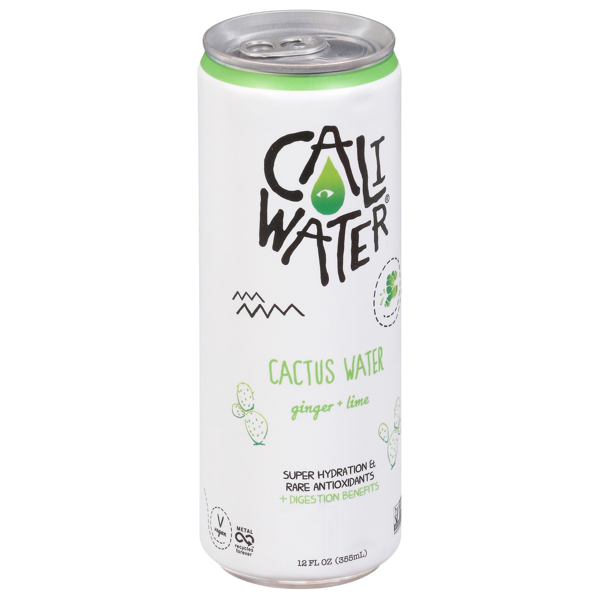 slide 3 of 9, CALIWATER Ginger Cactus Water - 12 fl oz, 1 ct