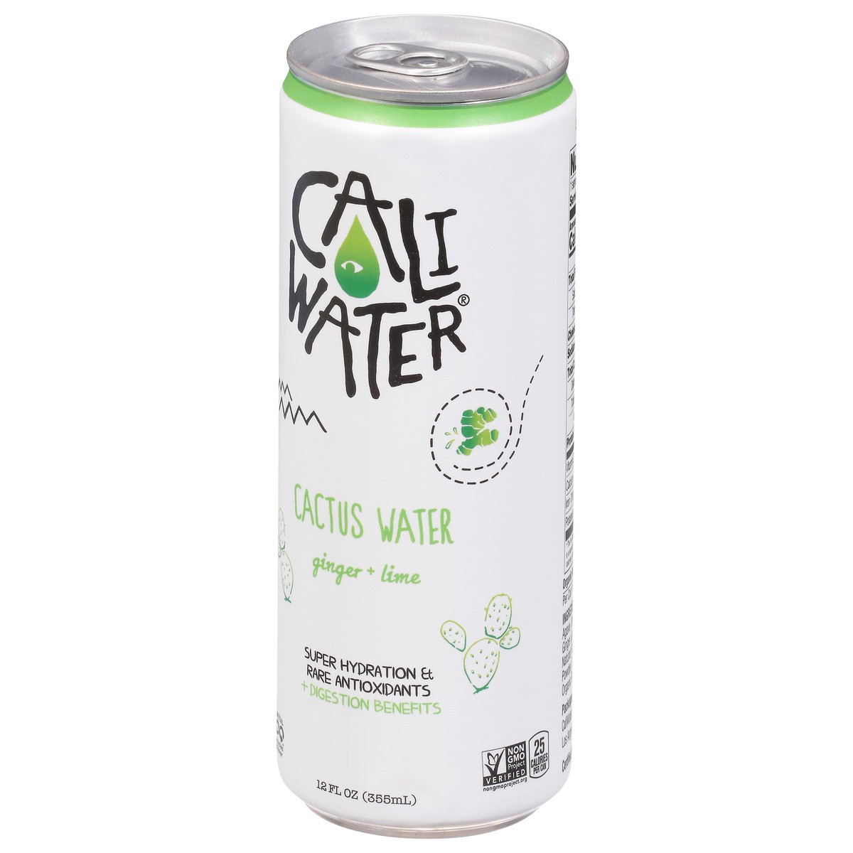 slide 8 of 9, CALIWATER Ginger Cactus Water - 12 fl oz, 1 ct