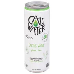 CALIWATER Ginger + Lime Cactus Water 12 fl oz