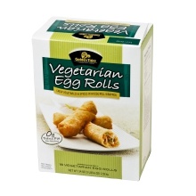 slide 1 of 1, Golden Tiger Vegetarian Egg Rolls, 72 ct