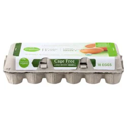 Simple Truth Eggs, Brown, Large