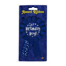 Beistle Award Ribbon Birthday Boy