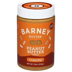 Barney Butter Crunchy Peanut Butter Spread 16 oz