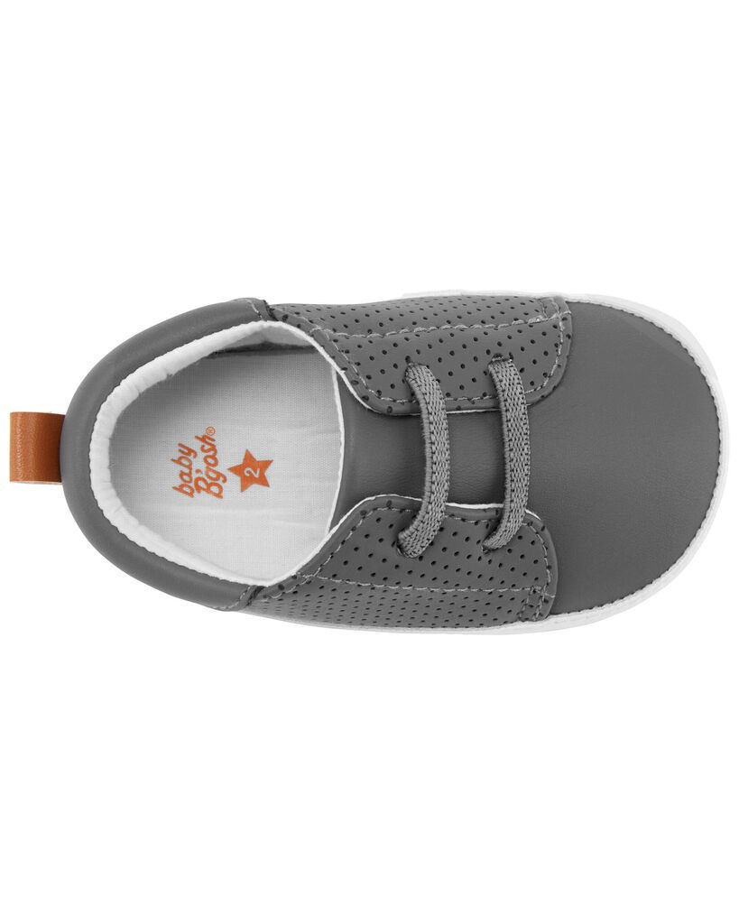 slide 5 of 6, Oshkosh Baby Casual Slip-On Shoes Grey 4, 1 ct