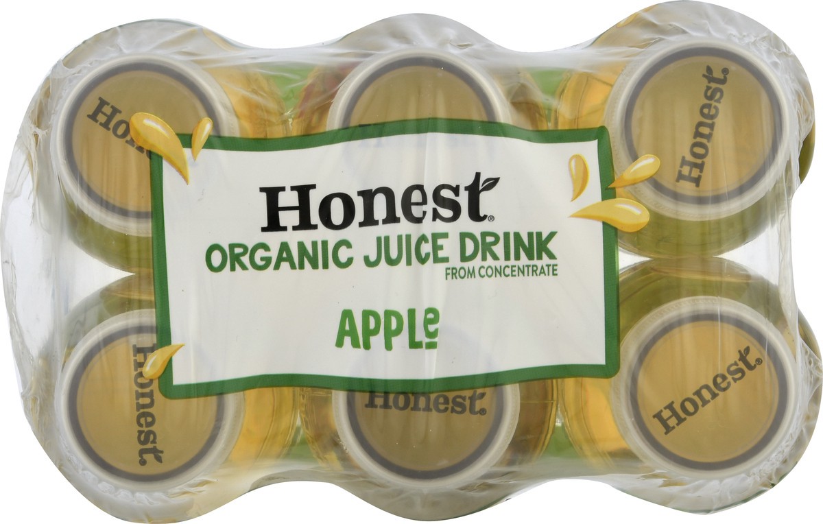 slide 3 of 13, Honest Juice Drink, Apple, Organic, 6 Pack, Shrink Wrapped, 6 ct