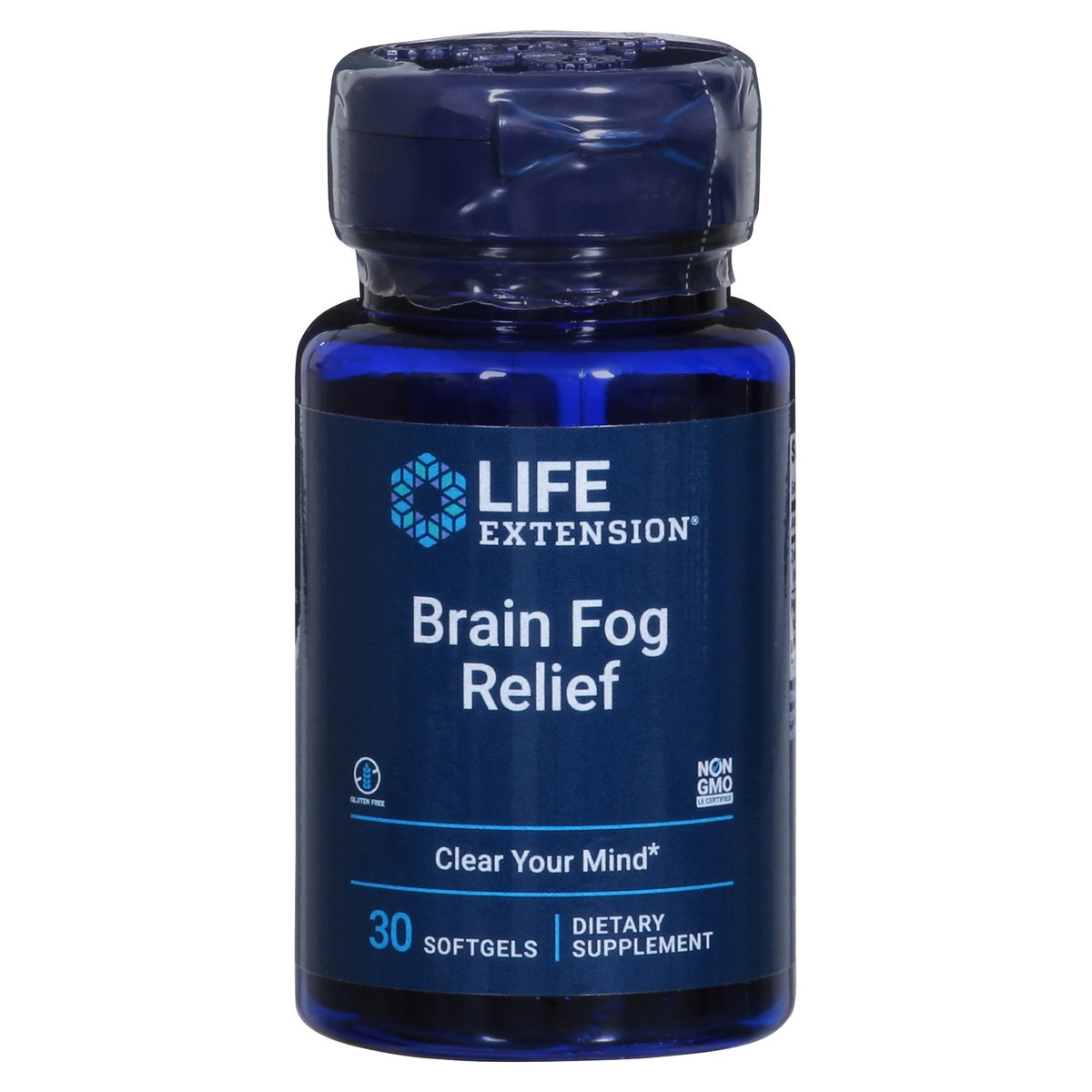 slide 1 of 14, Life Extension Brain Fog Relief 30 Softgels, 30 ct