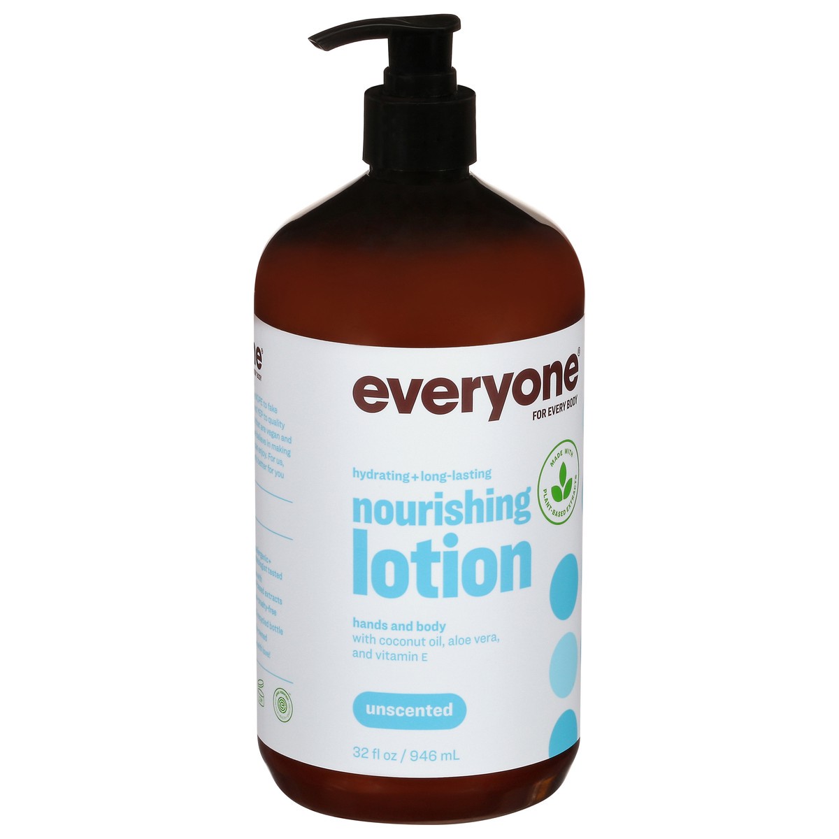 slide 4 of 9, Everyone Nourishing Unscented Lotion 32 fl oz, 32 oz