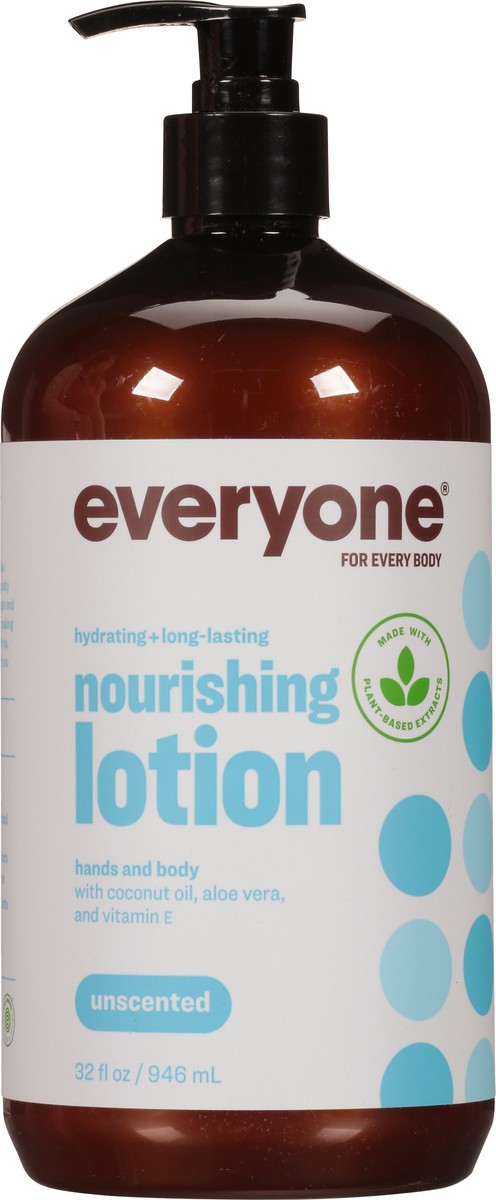 slide 2 of 9, Everyone Nourishing Unscented Lotion 32 fl oz, 32 oz