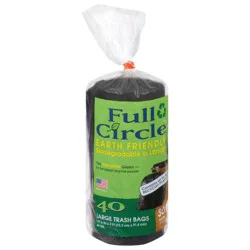 Full Circle 30 Gallon Trash Bags Large 40 ea