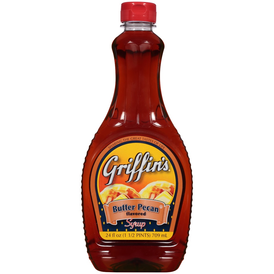 slide 1 of 1, Griffin's Butter Pecan Flavored Syrup, 24 oz