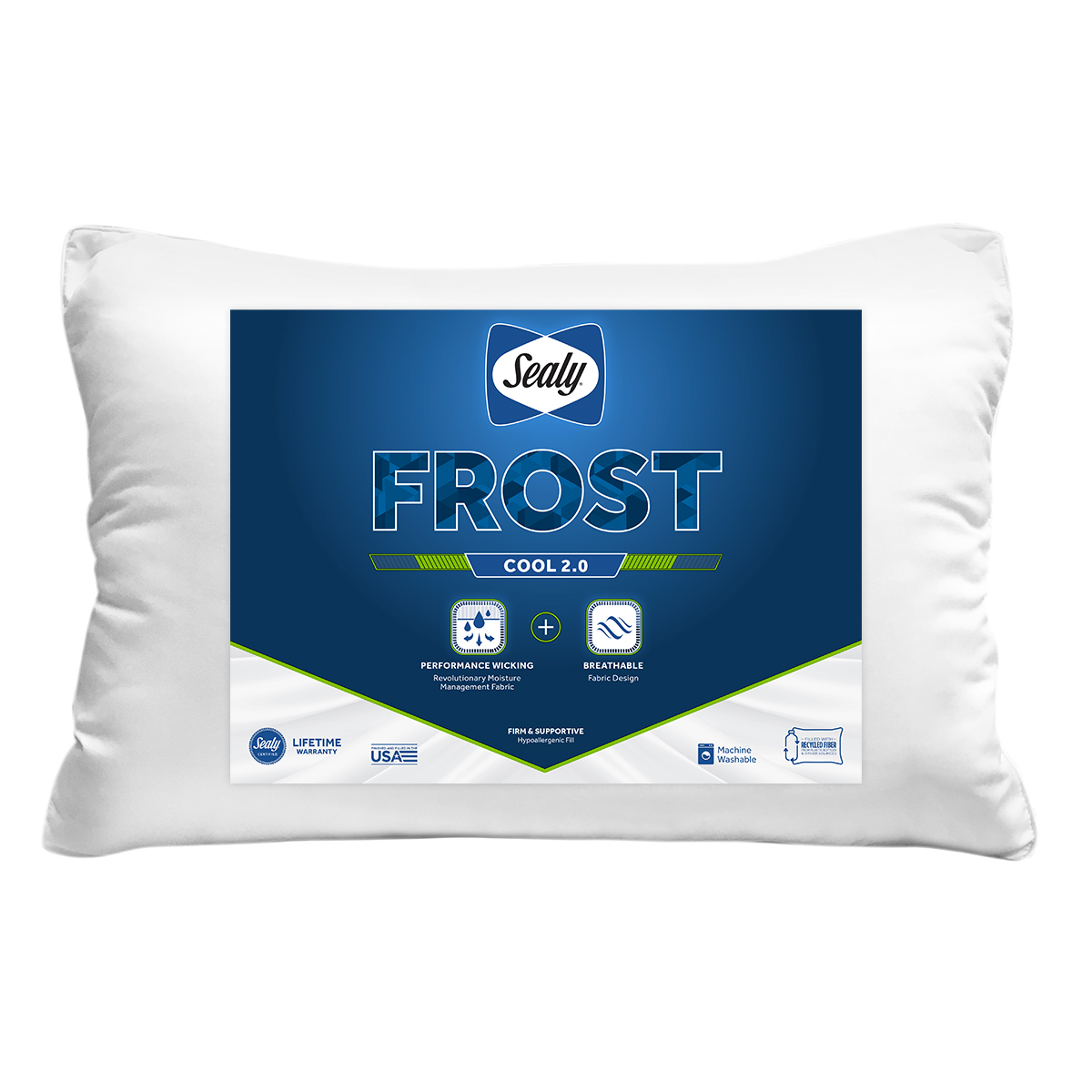 slide 1 of 3, Sealy Frost Cool Touch Pillow, 1 ct