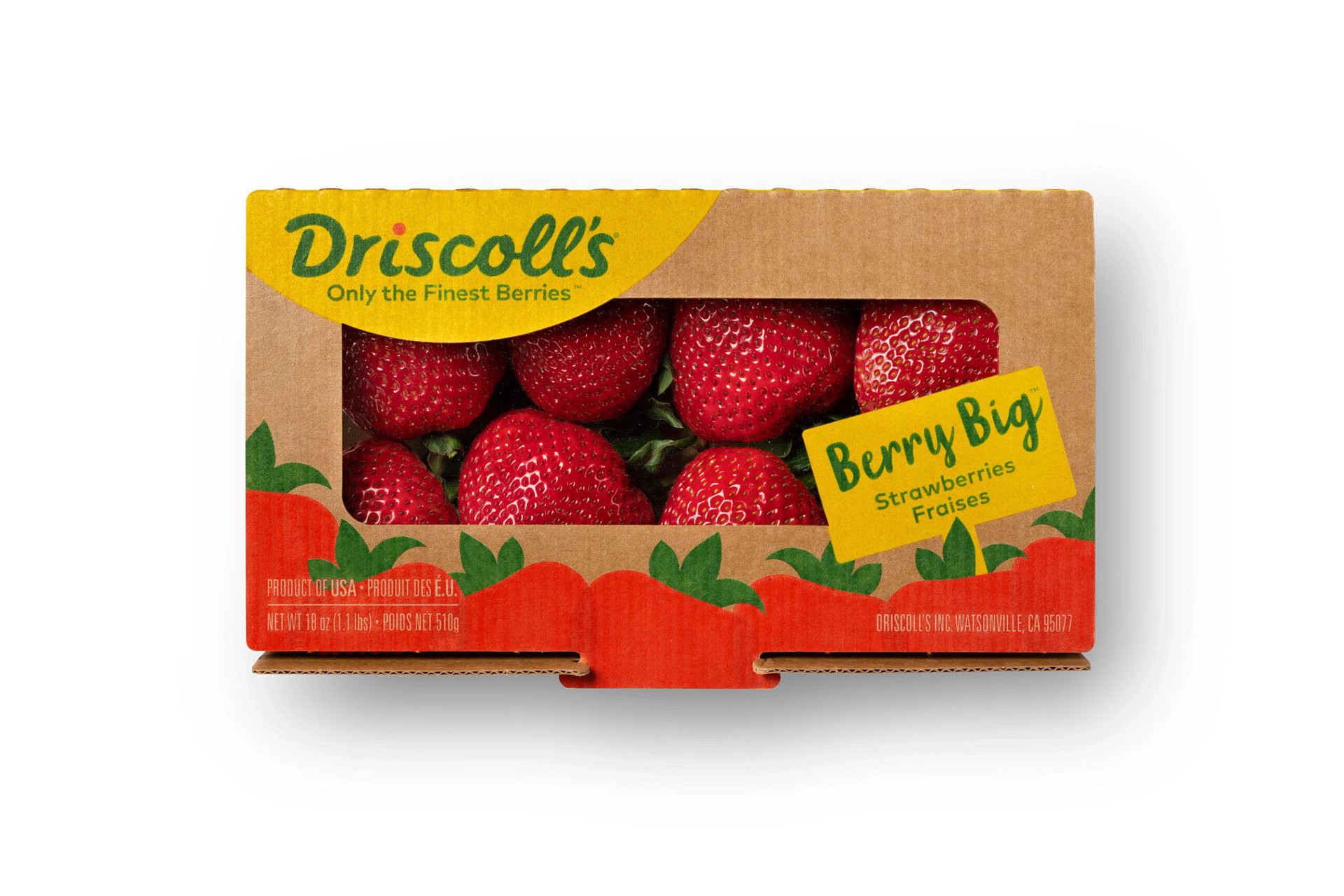 slide 1 of 7, Driscoll's Berry Big Strawberries, Big Juicy Strawberries, Conventional, 18 oz., 18 oz