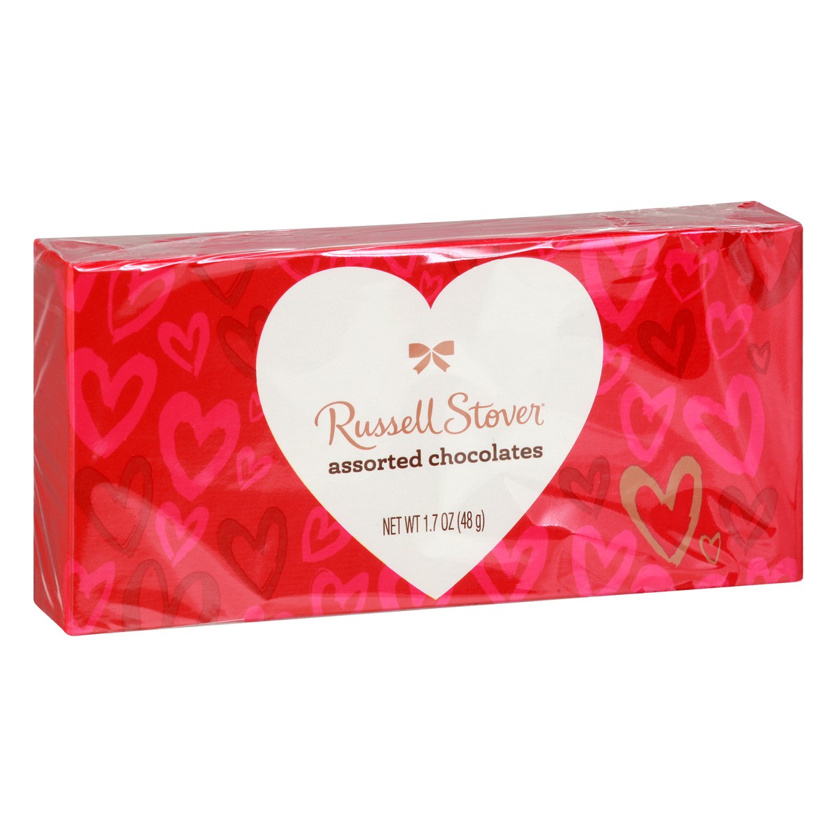 slide 2 of 10, Russell Stover Assorted Chocolate Valentine Box, Assortment, 1.7 oz