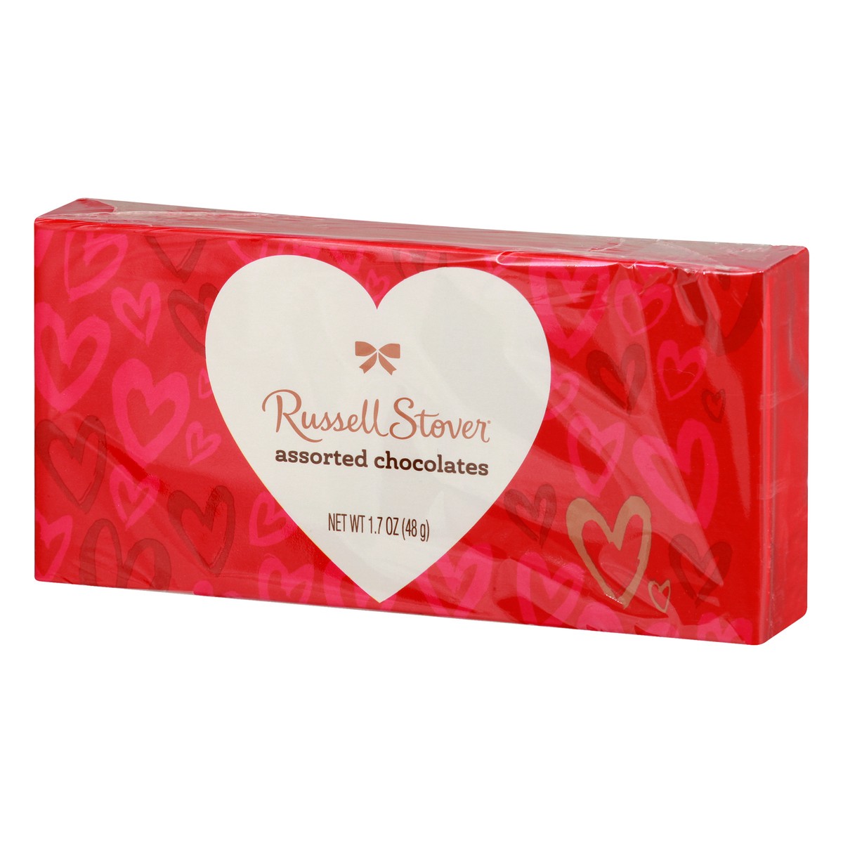 slide 3 of 10, Russell Stover Assorted Chocolate Valentine Box, Assortment, 1.7 oz