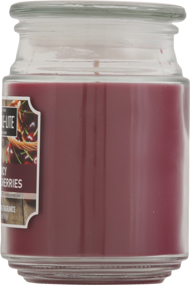 slide 8 of 12, Candle-Lite Juicy Black Cherries Candle 1 ea, 1 ct