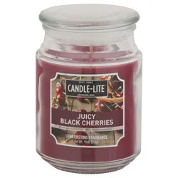 Candle-Lite Juicy Black Cherries Candle 1 ea