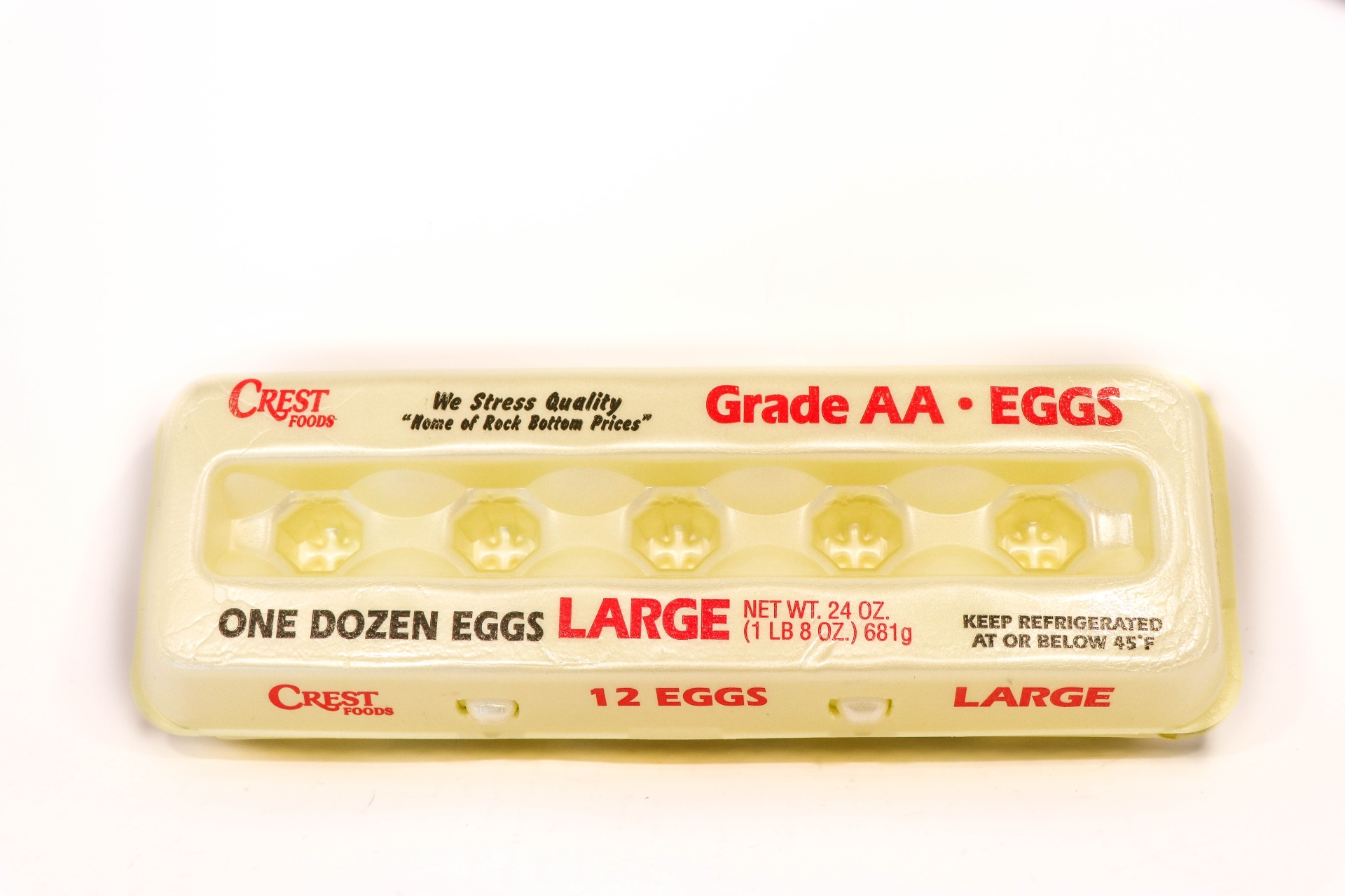 slide 1 of 1, Crest Foods Crest Large Eggs, 12 ct