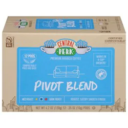 Central Perk Medium Roast Premium Arabica Pivot Blend Coffee Pods - 12 ct