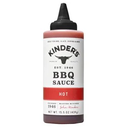 Kinder's Hot BBQ Sauce