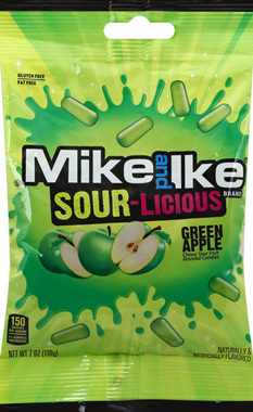 slide 1 of 1, MIKE AND IKE Green Apple, 7 oz