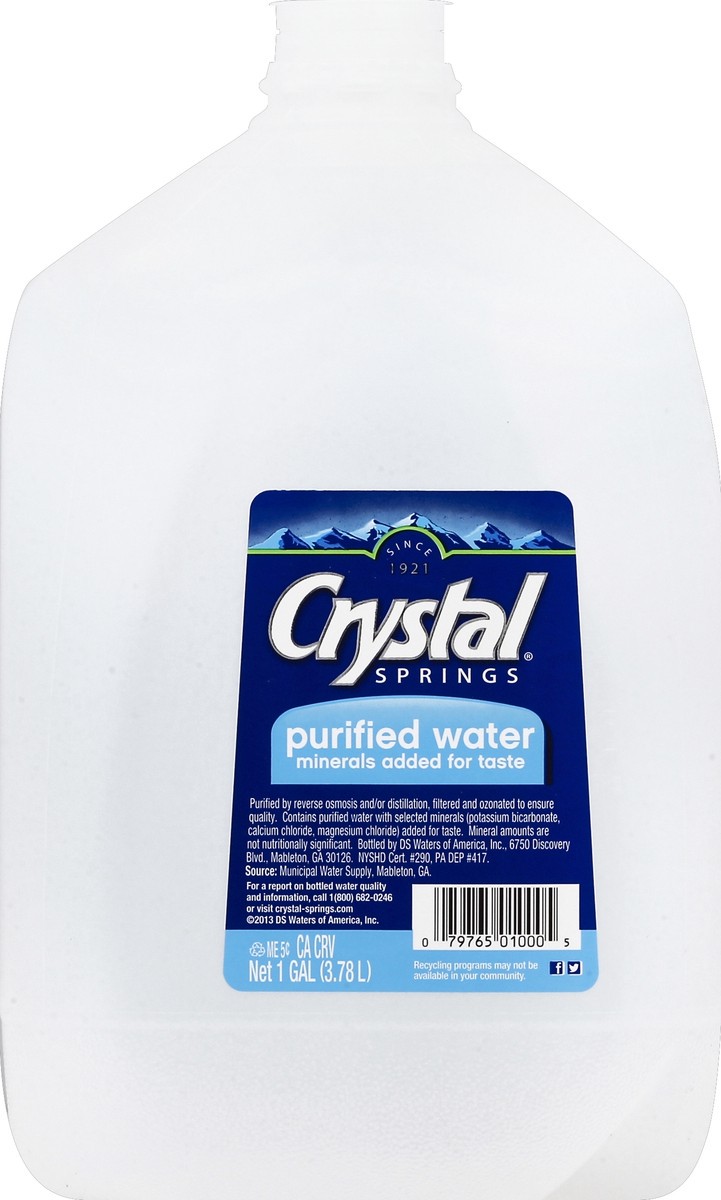 slide 1 of 4, Crystal Water - 1 gal, 1 gal