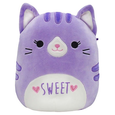 slide 1 of 1, Squishmallows Sweet Purple Cat Plush, 8 in