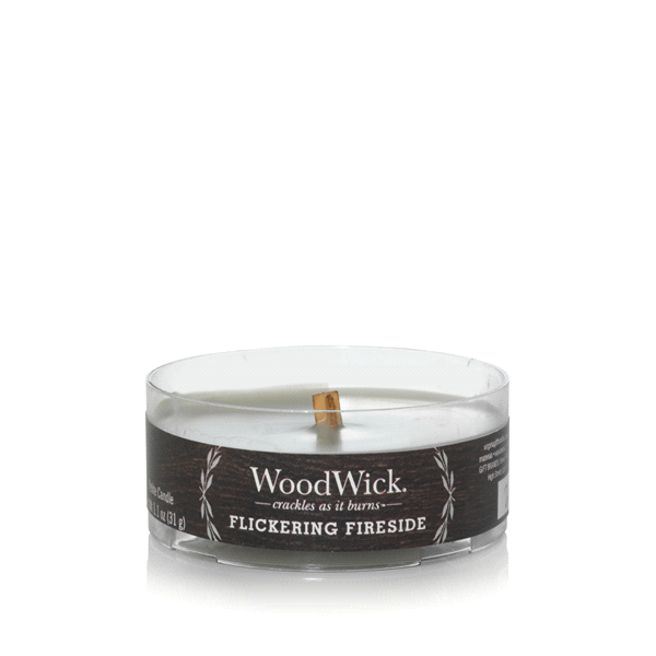 slide 1 of 1, Woodwick Petite Candle Flickering Fireside, 1.1 oz