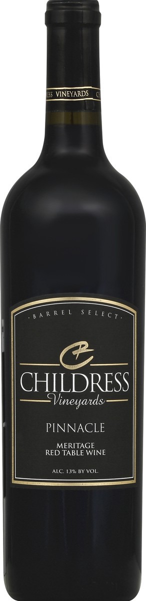 slide 2 of 2, Childress Vineyards Pinnacle Meritage Red Wine 750 ml, 750 ml