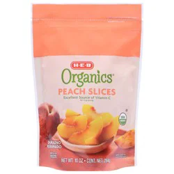 H-E-B Organics Frozen Peach Slices