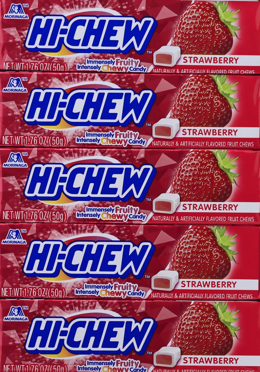 slide 4 of 9, Hi-Chew Strawberry Fruit Chews 15 ea, 15 ct
