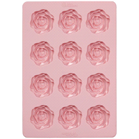 slide 5 of 5, Wilton Rose Silicone Candy Mold, 12-Cavity, 1 ct