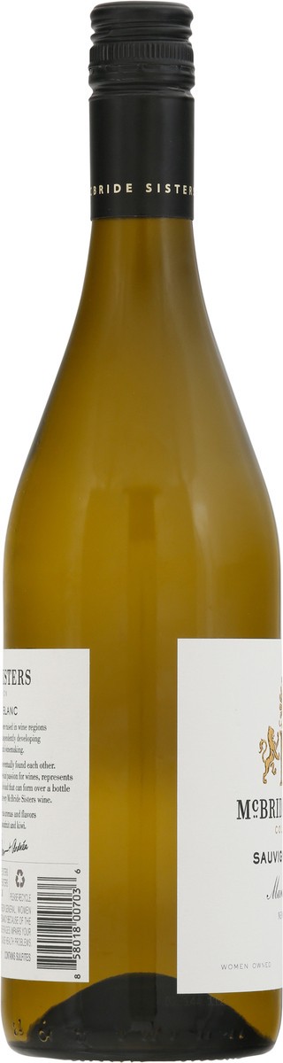 slide 6 of 9, McBride Sisters New Zealand Marlborough Sauvignon Blanc 750 ml, 25.39 fl oz