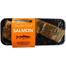 Sea Cuisine Citrus Herb Salmon Fillets, 8 oz
