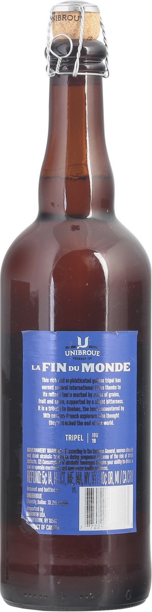 slide 3 of 11, Unibroue La Fin Du Monde Beer 25.4 fl oz, 25.4 fl oz
