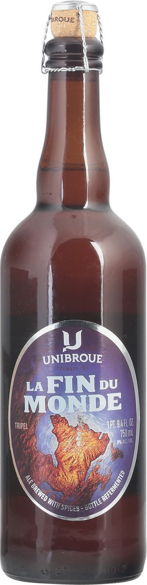 slide 10 of 11, Unibroue La Fin Du Monde Beer 25.4 fl oz, 25.4 fl oz