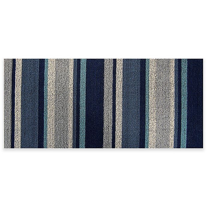 slide 1 of 1, Lexington Scraper Mat - Indigo, 26 in x 45 in