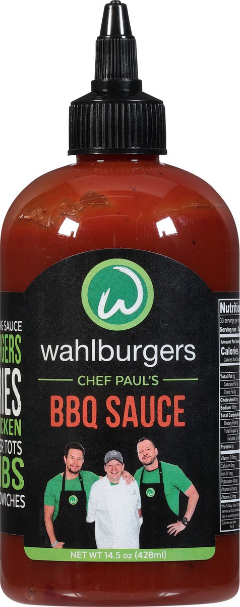 slide 5 of 11, Wahlburgers Chef Paul's BBQ Sauce, 14.5 oz