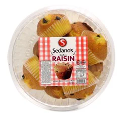 Sedano's Sedan' Raisin Muffin