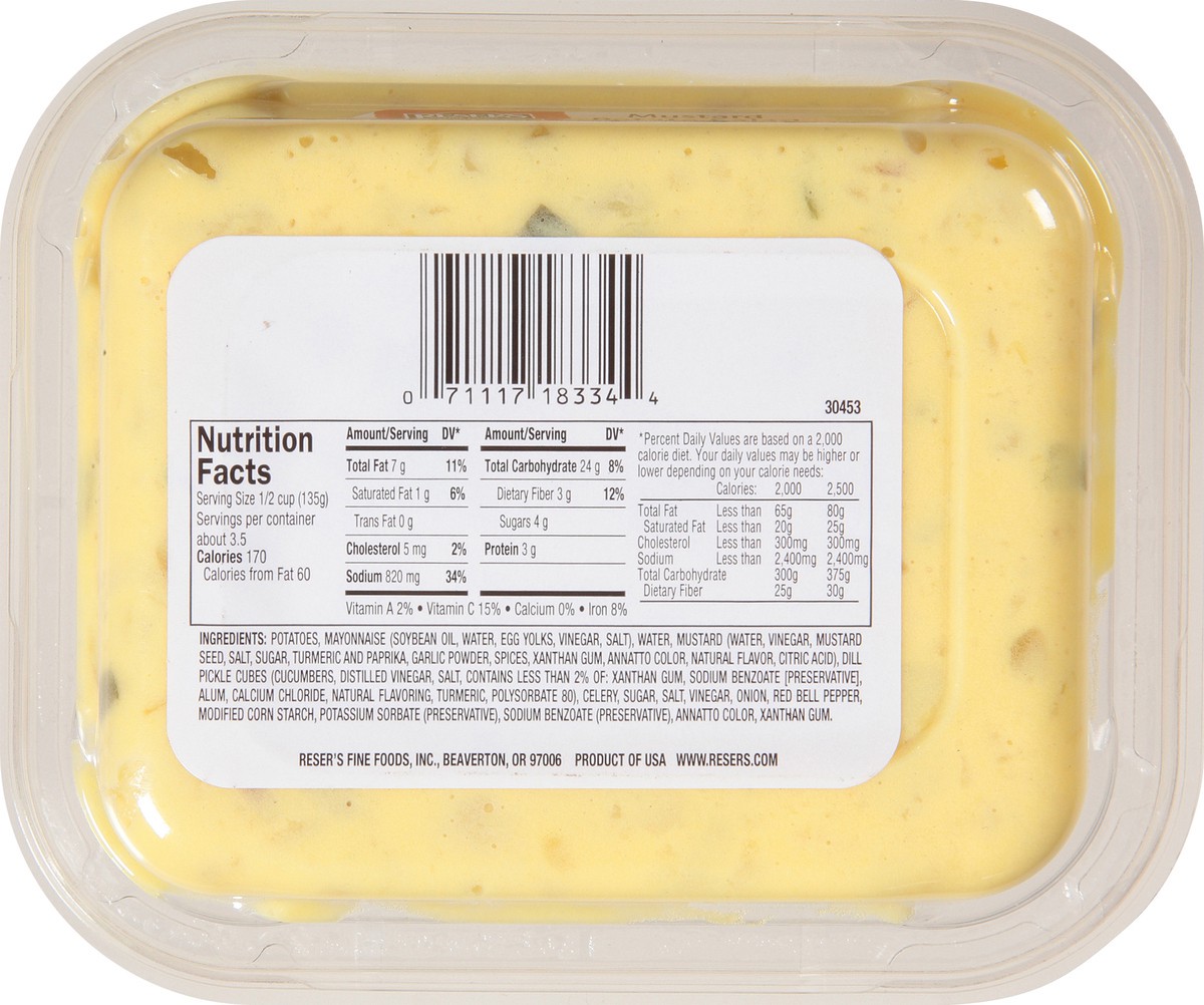 slide 2 of 6, Reser's Mustard Potato Salad, 1 lb