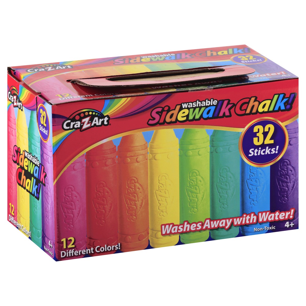 slide 6 of 11, Cra-Z-Art Sidewalk Chalk, 32 ct