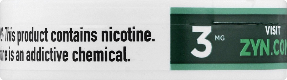 slide 4 of 9, ZYN 3 mg Wintergreen Nicotine Pouches 15 ea, 15 ct